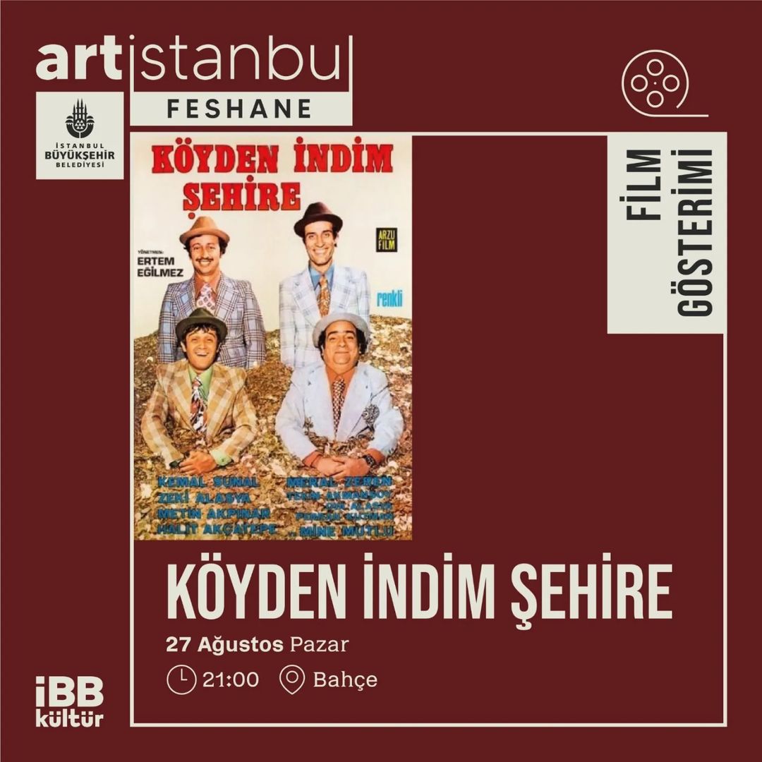 Art İstanbul Feshane - Köyden İndim Şehire Film Gösterimi