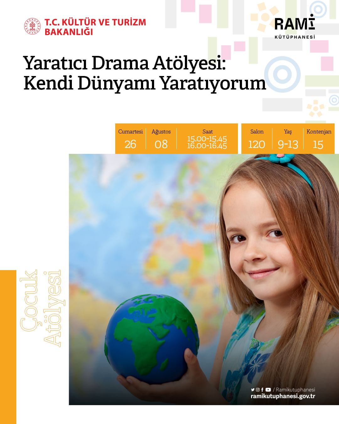 Yaratıcı Drama Atölyesi: Kendi Dünyamı Yaratıyorum