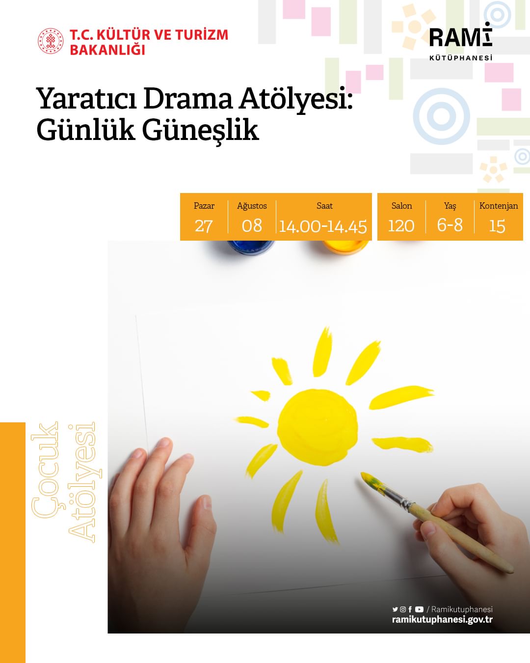 Yaratıcı Drama Atölyesi: Günlük Güneşlik