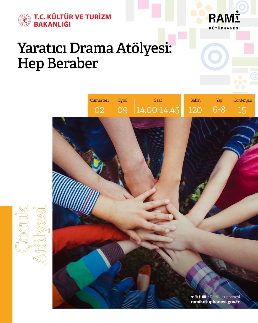 Rami Kütüphanesi - Yaratıcı Drama Atölyesi: Hep Beraber