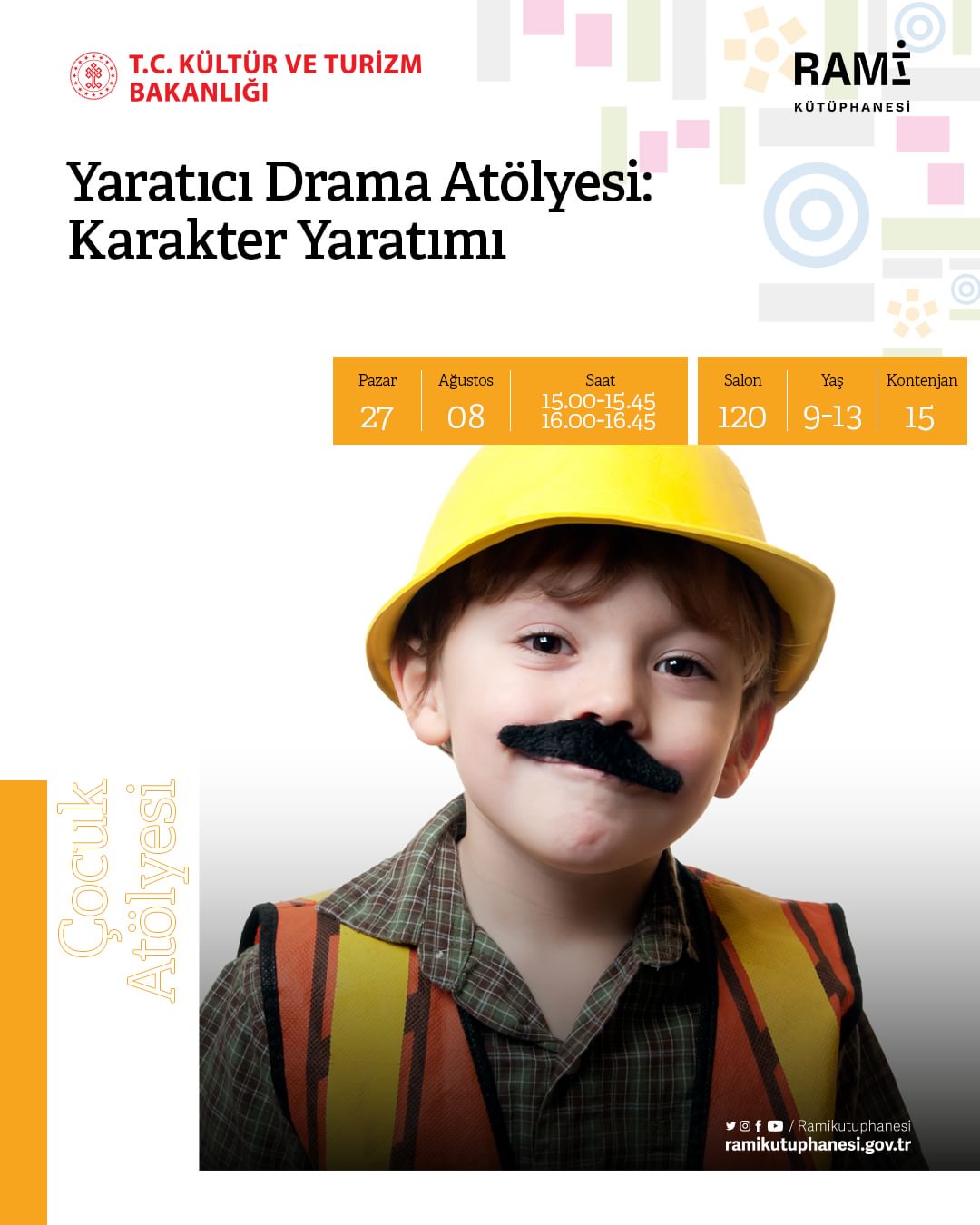 Yaratıcı Drama Atölyesi: Karakter Yaratımı