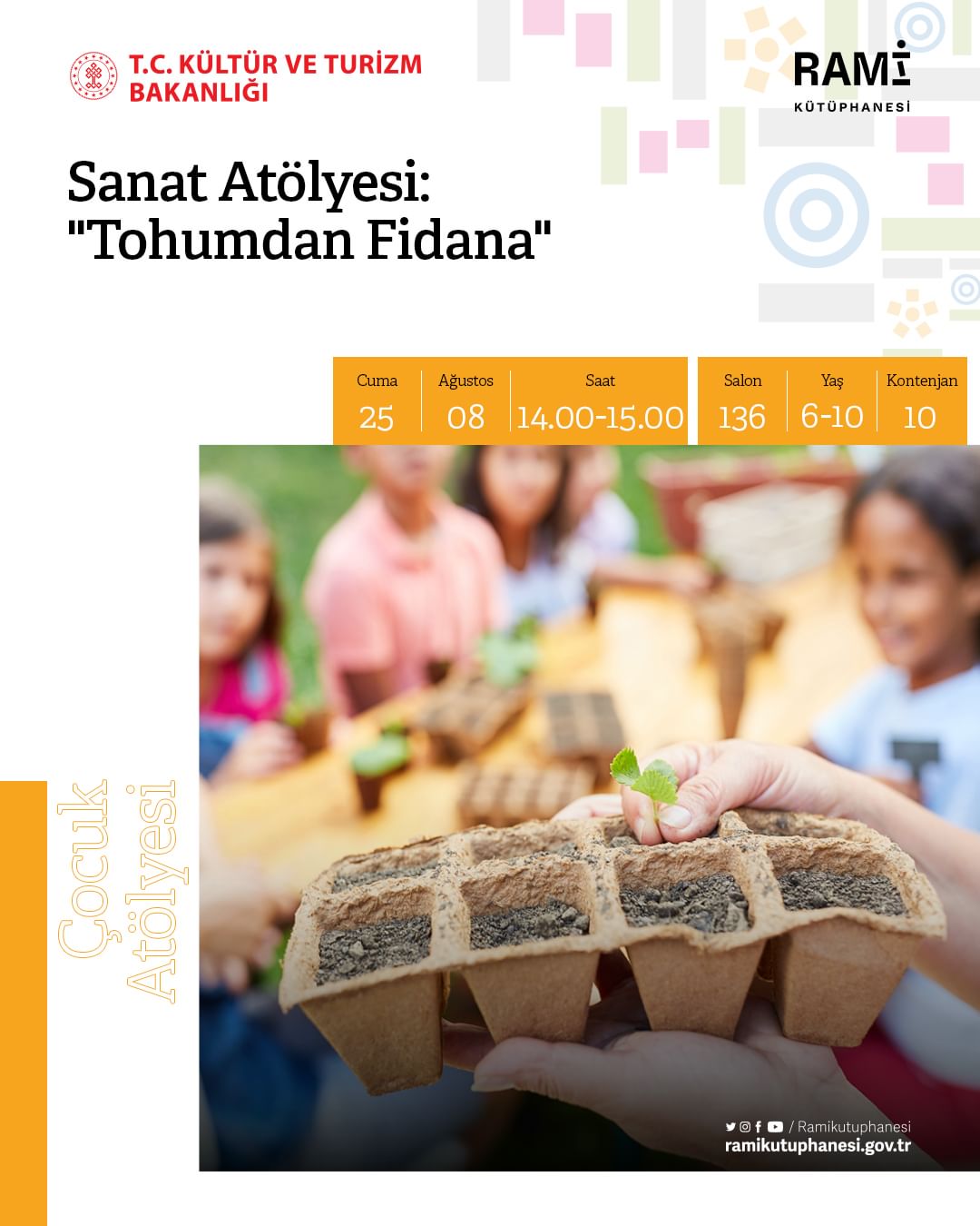 Sanat Atölyesi: "Tohumdan Fidana"