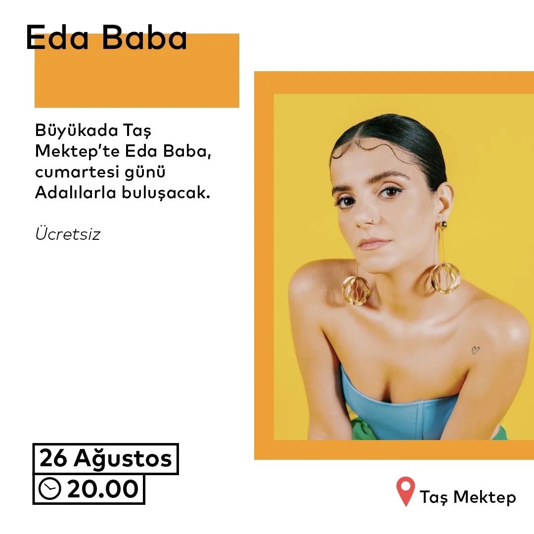 İBB Kültür - Taş Mektep - Eda Baba Konseri