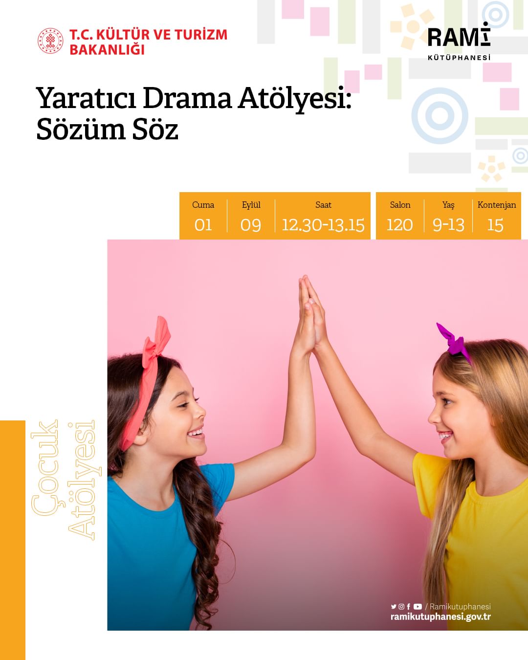 Rami Kütüphanesi - Yaratıcı Drama Atölyesi: Sözüm Söz!