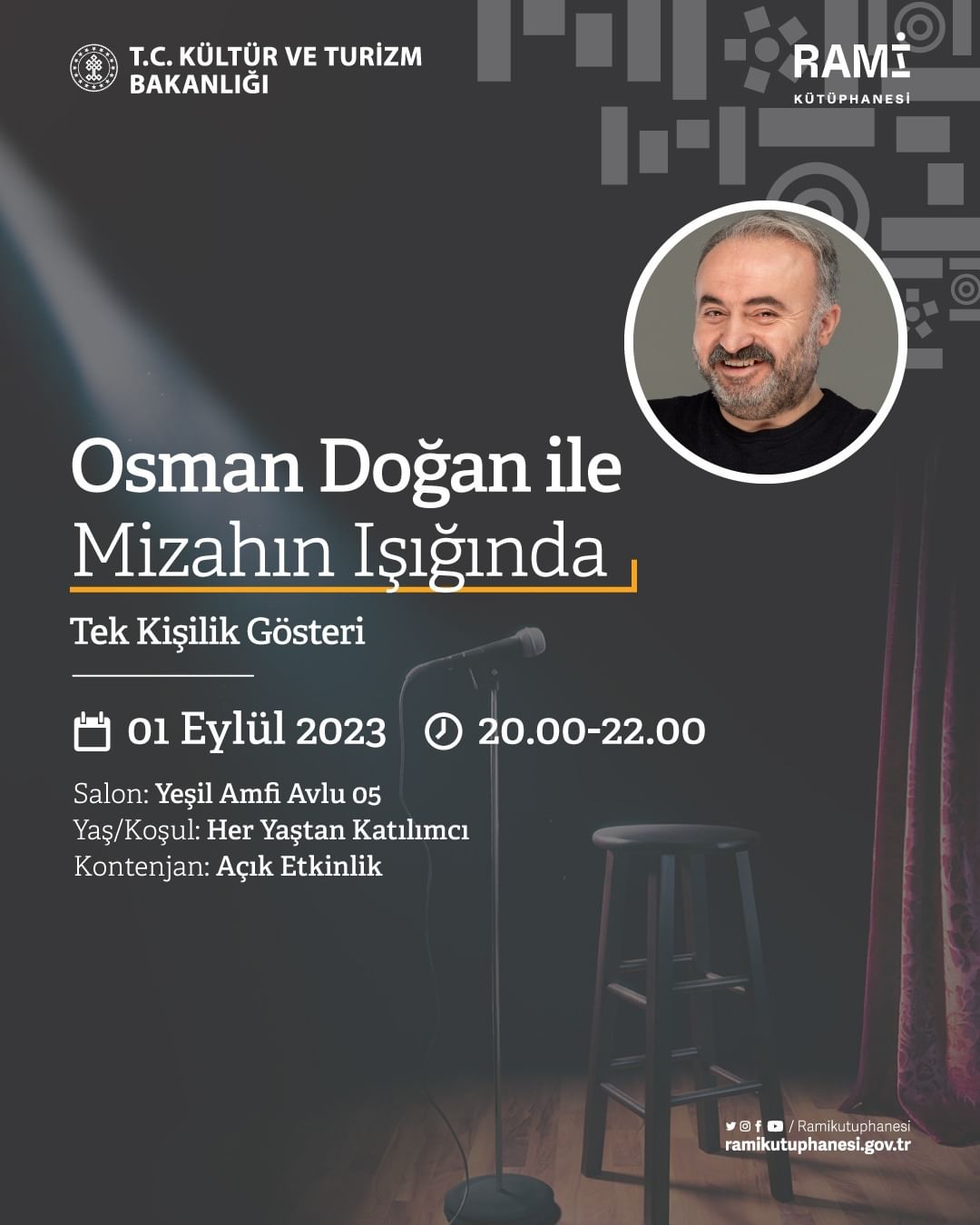 Rami Kütüphanesi - Osman Doğan ile Mizahın Işığında!
