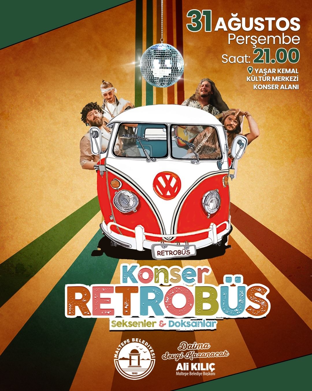 Maltepe Belediyesi - Retrobüs Konseri