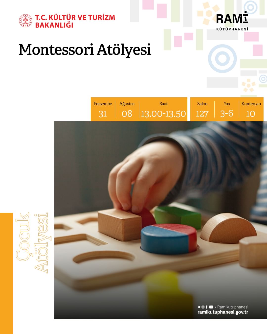 Rami Kütüphanesi - Montessori Atölyesi