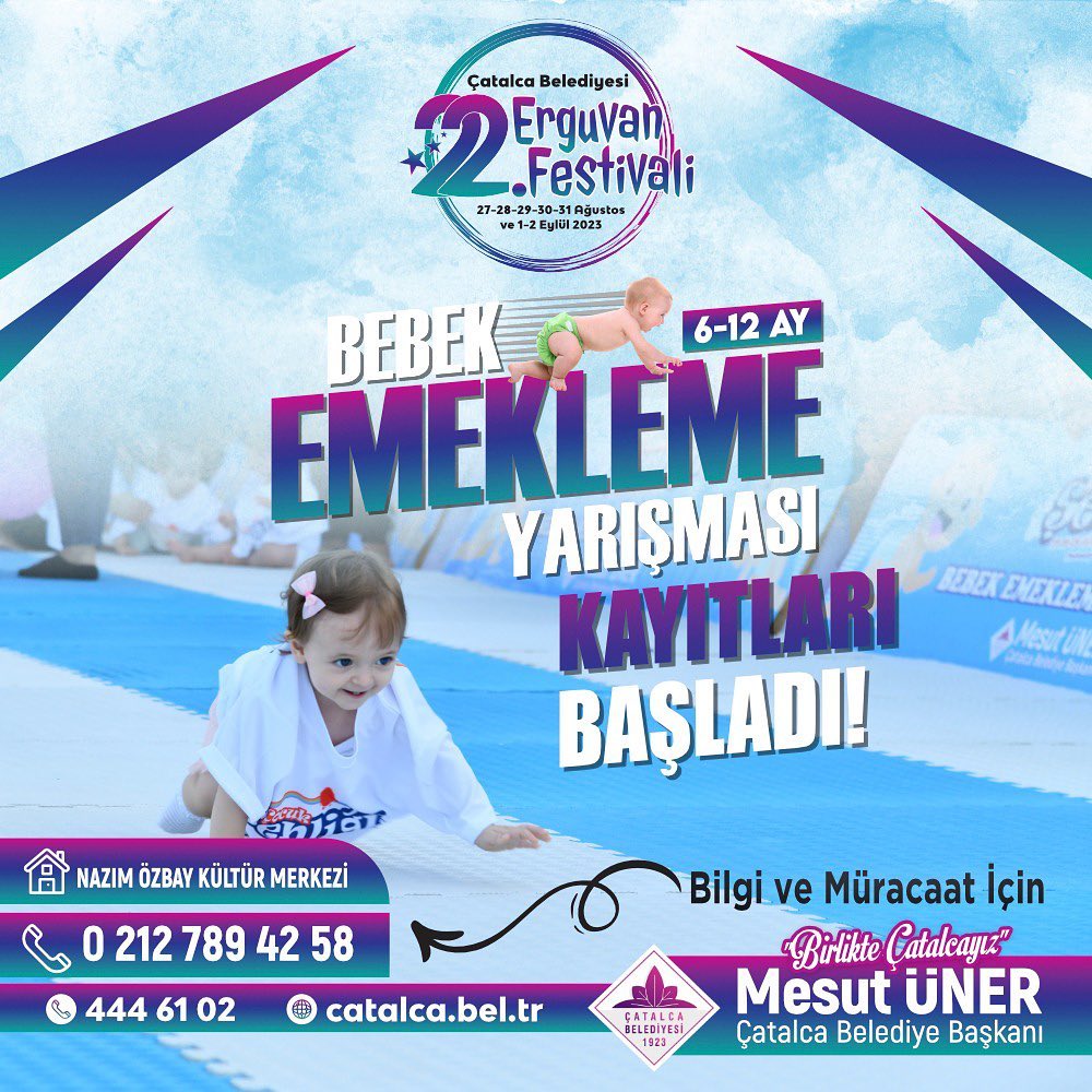 Çatalca Belediyesi - Emekleme Yarışması
