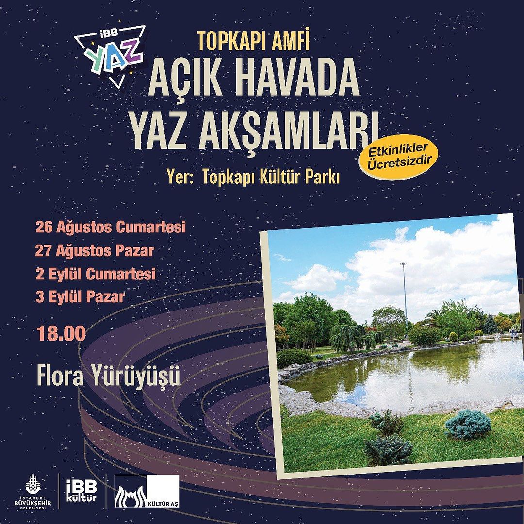 İBB Kültür - Flora Yürüyüşü