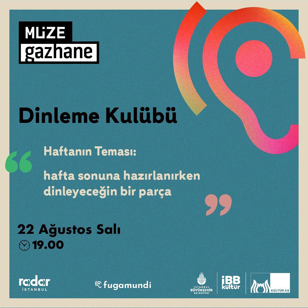 Müze Gazhane - Dinleme Kulübü