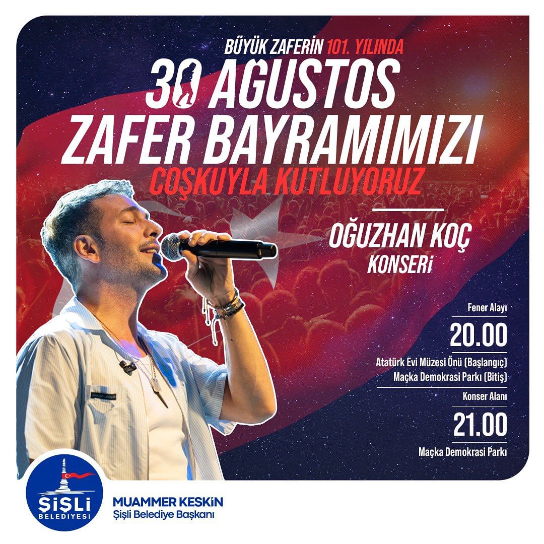 Şişli Belediyesi - Oğuzhan Koç Konseri