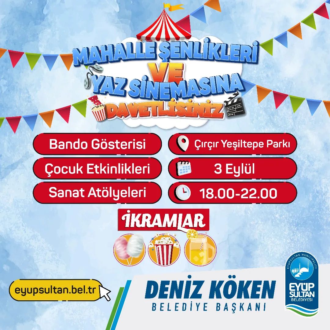 Eyüpsultan Belediyesi - Şenlik ve Yaz Sineması
