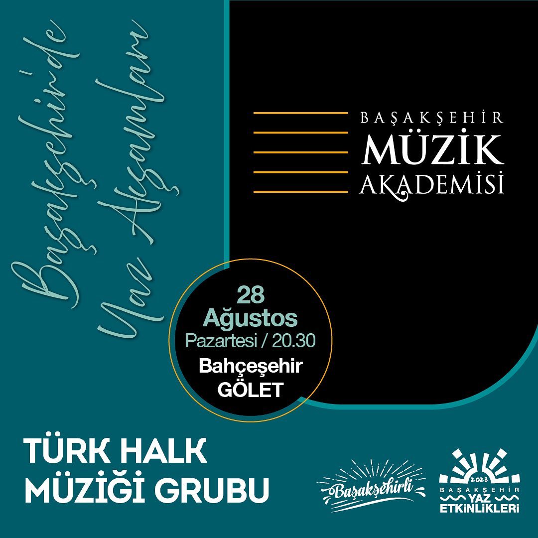 Başakşehir Belediyesi - Türk Halk Müziği Grubu Konseri