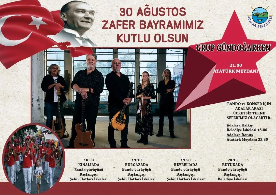 Adalar Belediyesi - 30 Ağustos Zafer Bayramı Konseri