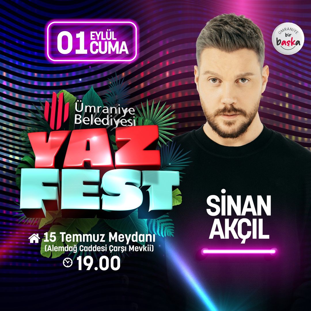 Ümraniye - Sinan Akçıl Konseri!