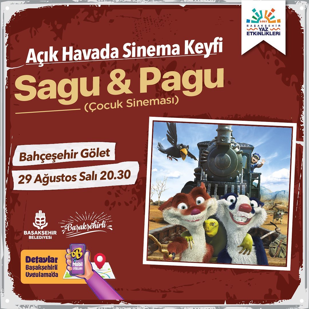 Başakşehir Belediyesi - Açık Hava Sineması 'Sagu & Pagu' Filmi