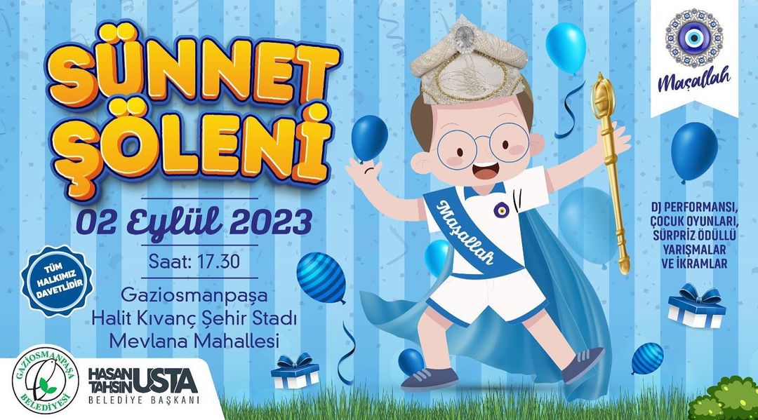 Gaziosmanpaşa Belediyesi - Sünnet Şöleni