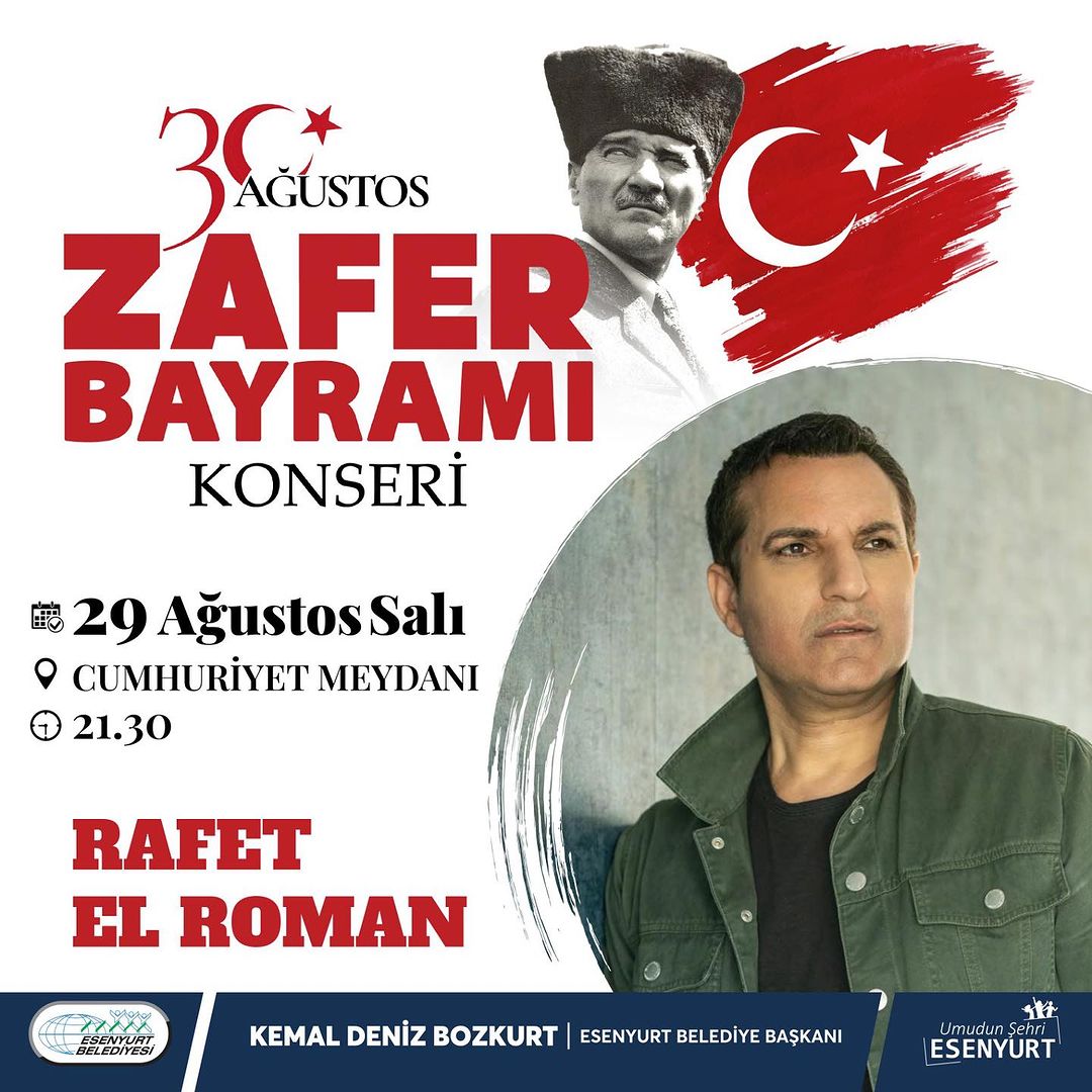 Esenyurt Belediyesi -  Rafet El Roman Konseri ile Zafer Bayramı