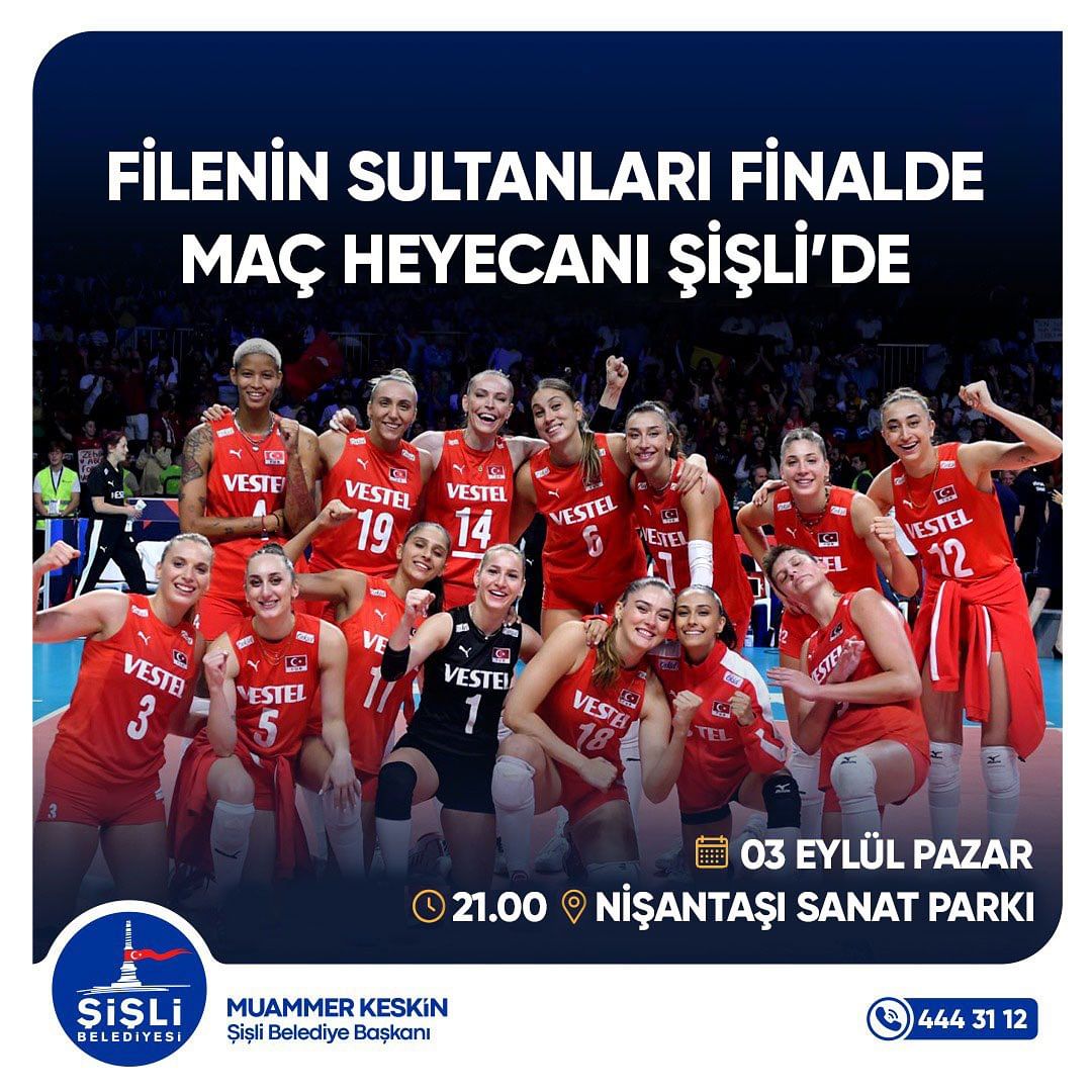 Şişli Belediyesi - Filenin Sultanları Maçı