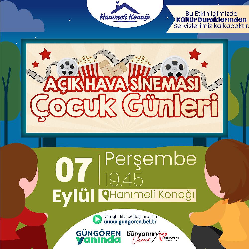 Güngören Belediyesi - Açık Hava Sineması