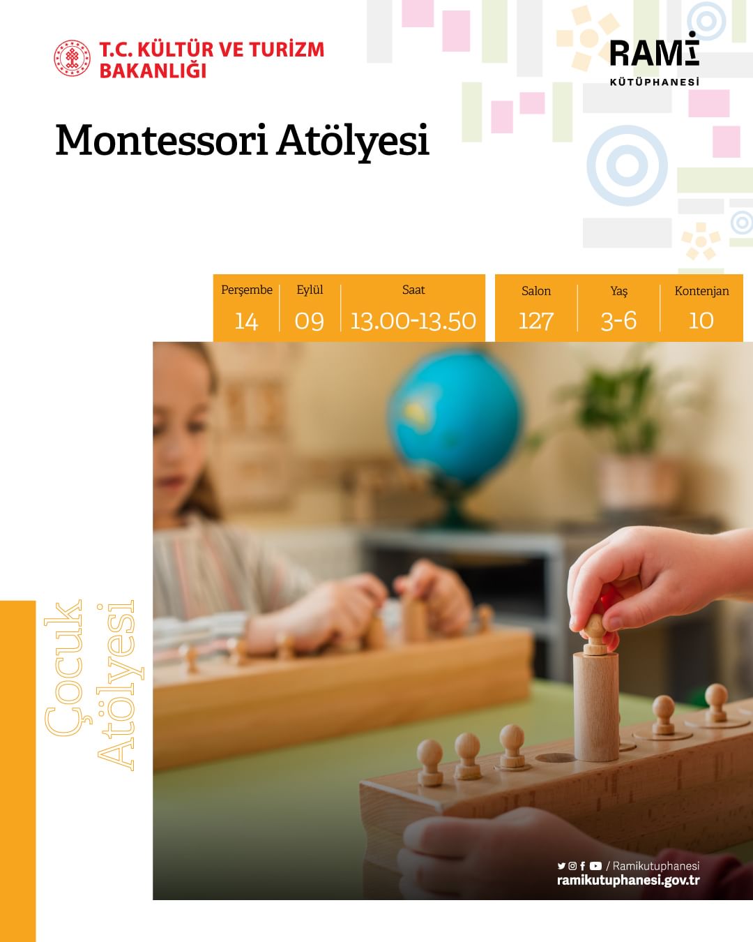 Rami Kütüphanesi - Montessori Atölyesi