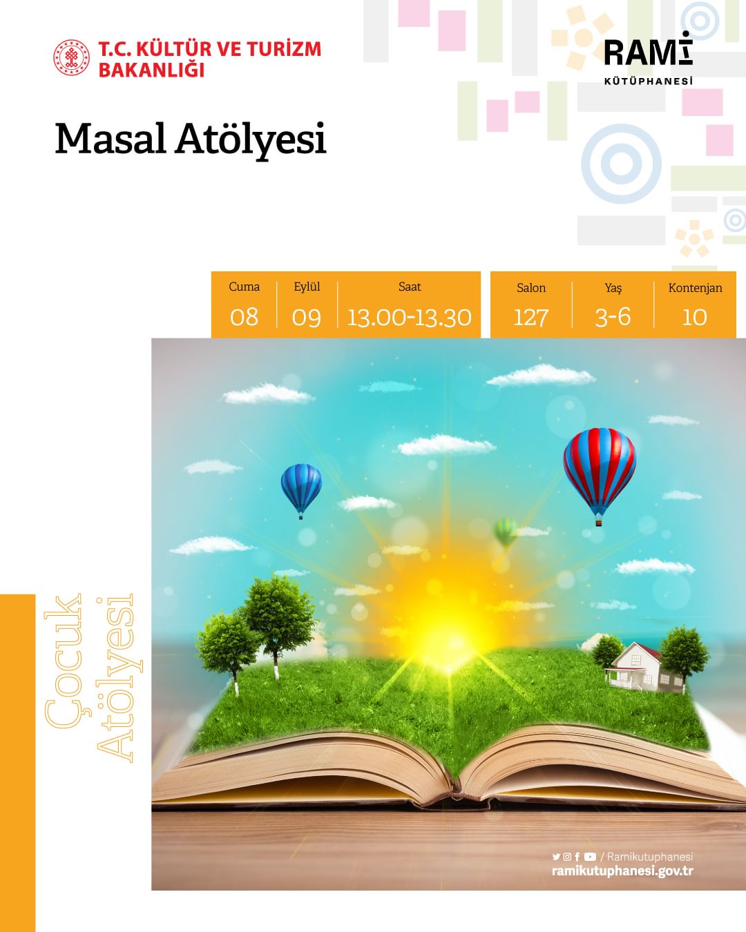  Rami Kütüphanesi - Masal Atölyesi