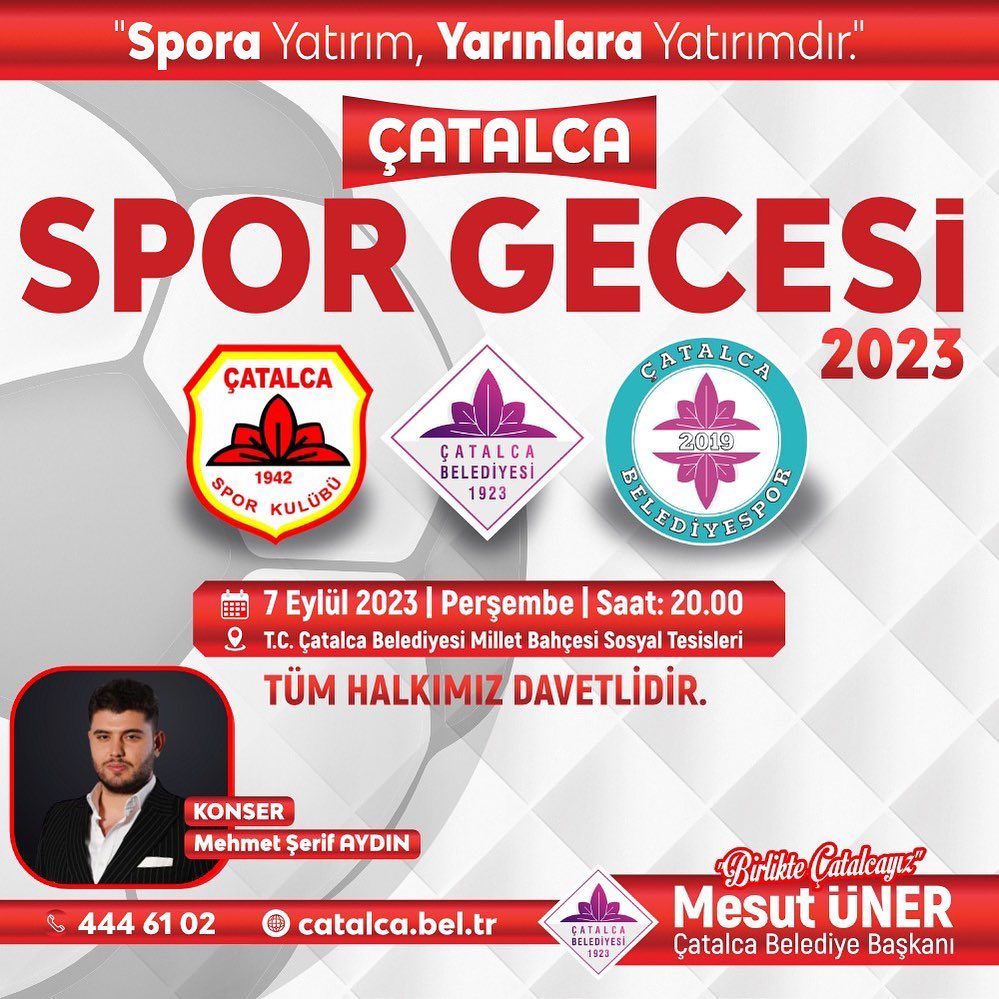 Çatalca Belediyesi - Spor Gecesi