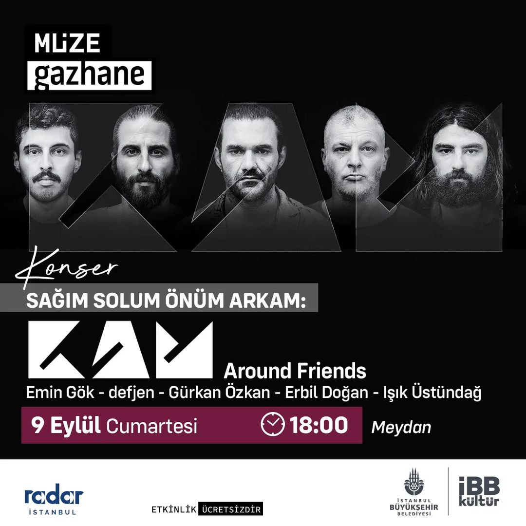 İBB Kültür - Konser: Sağım Solum Önüm Arkam