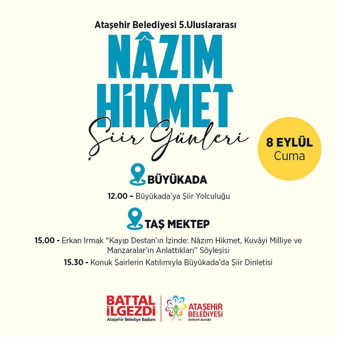 Ataşehir Belediyesi - Uluslararası Nâzım Hikmet Şiir Günleri