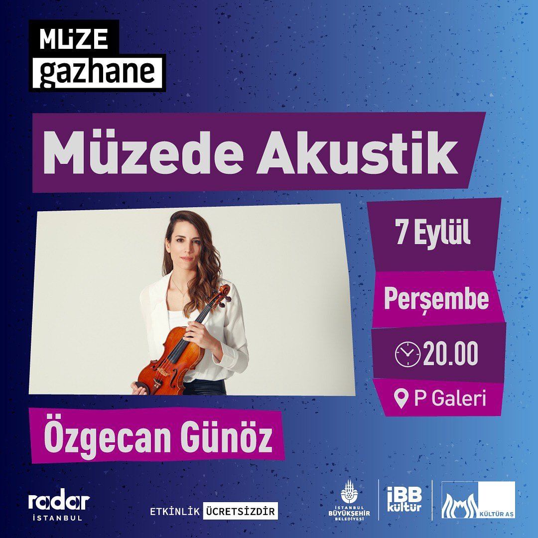 İbb Kültür Aş  - Müzede Akustik / Özgecan Günöz