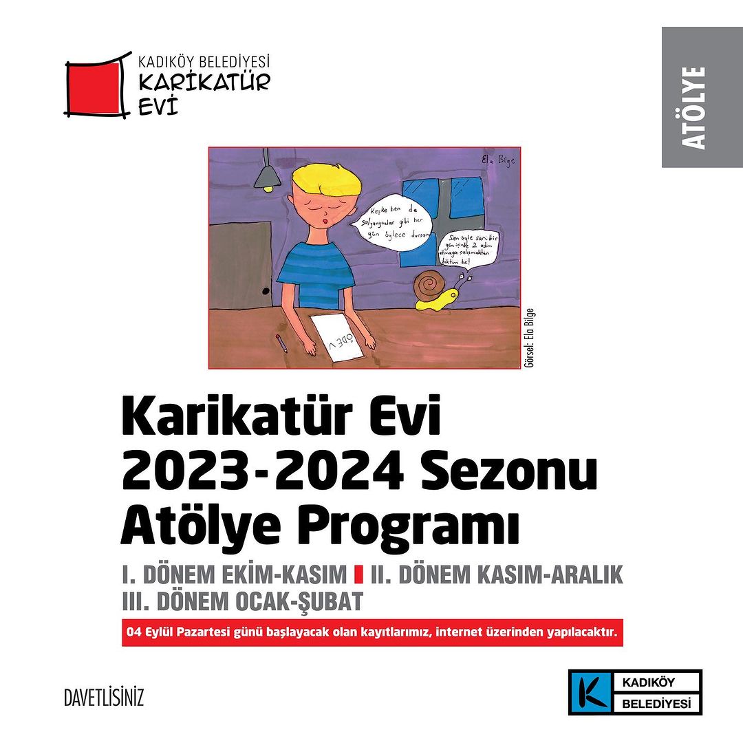 Kadıköy Belediyesi - Karikatür Atölyesi