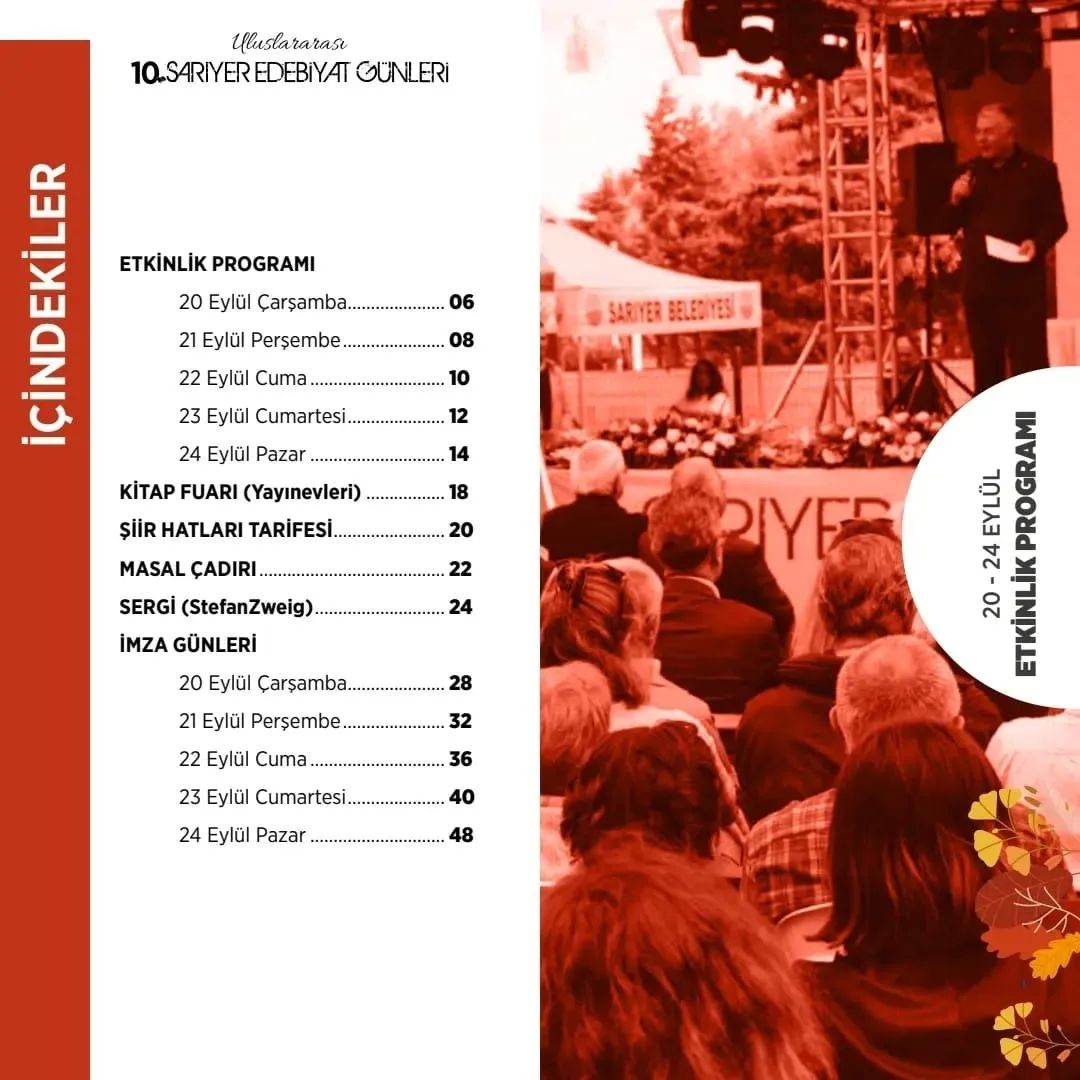 Sarıyer Belediyesi - Sarıyer Edebiyat Günleri