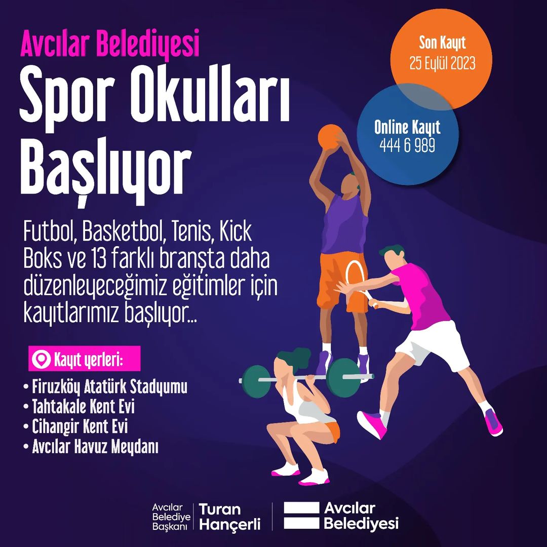 Avcılar Belediyesi -  Kış Spor Okulları