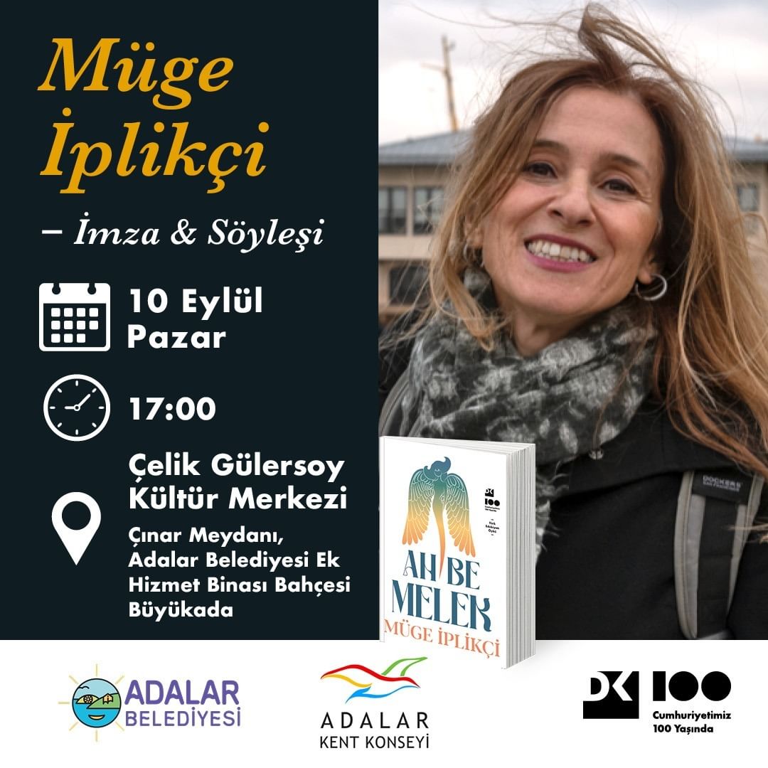 Adalar Belediyesi - Müge İplikçi İmza ve Söyleşi