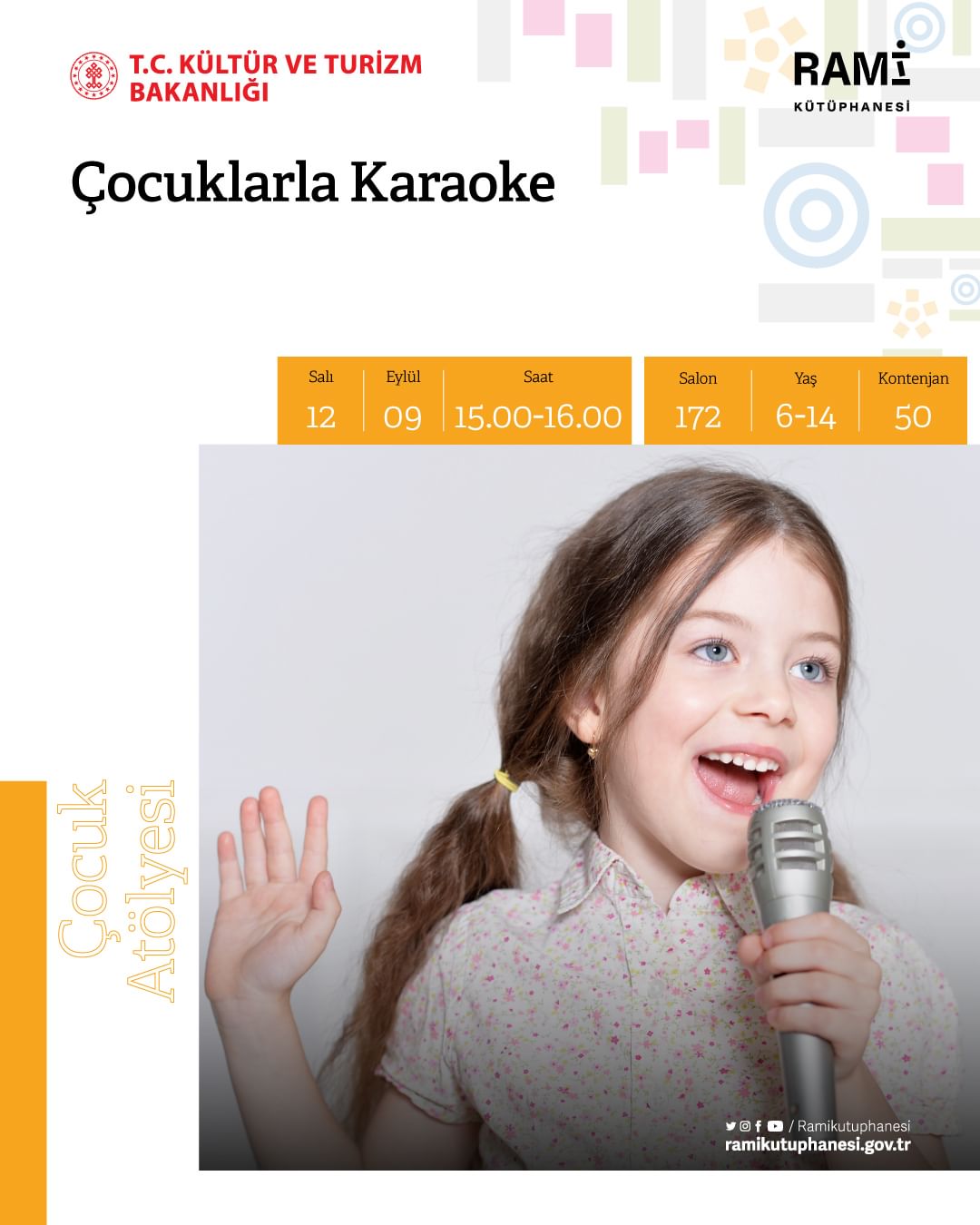 Rami Kütüphanesi - Çocuklarla Karaoke