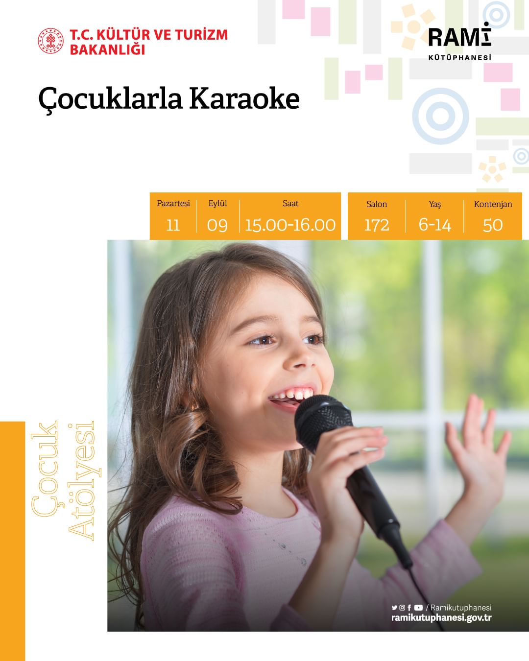 Rami Kütüphanesi - Çocuklarla Karaoke