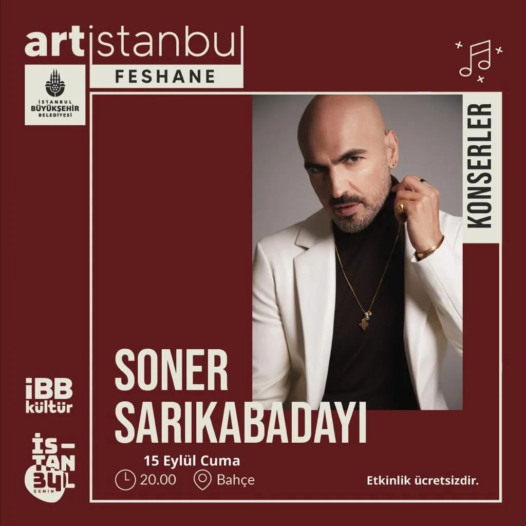 Art İstanbul Feshane - Soner Sarıkabadayı Konseri