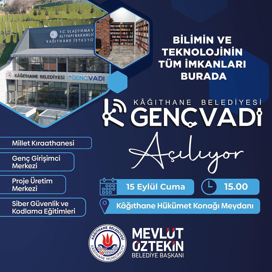 Kağıthane Belediyesi - Genç Vadi Açılıyor