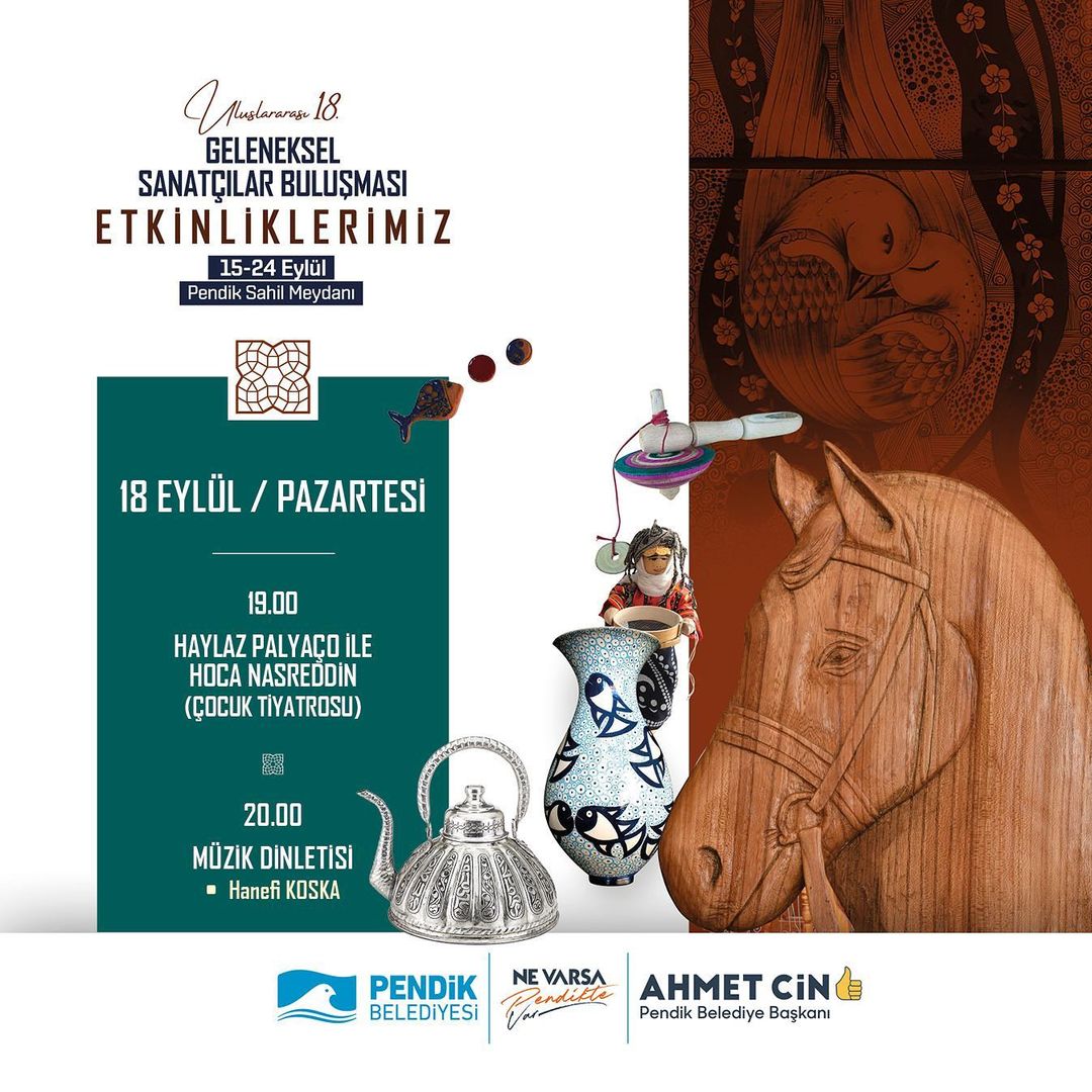Pendik Belediyesi - Geleneksel Sanatçılar Buluşması