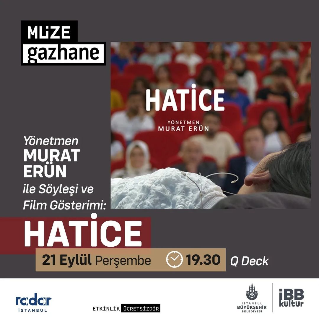İBB Kültür - Söyleşi ve Film Gösterimi