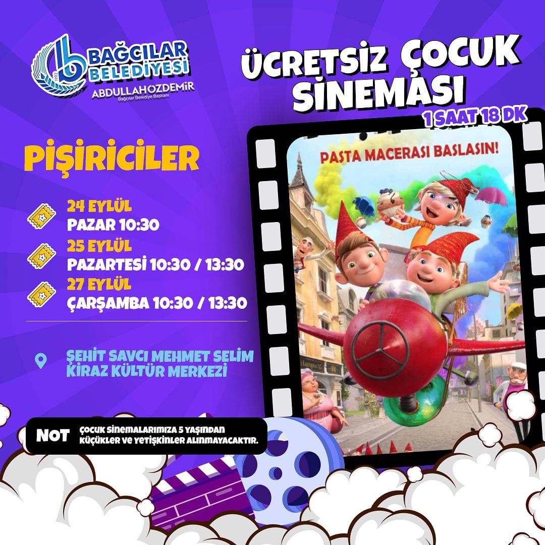 Bağcılar Belediyesi - Çocuk Sineması Programı