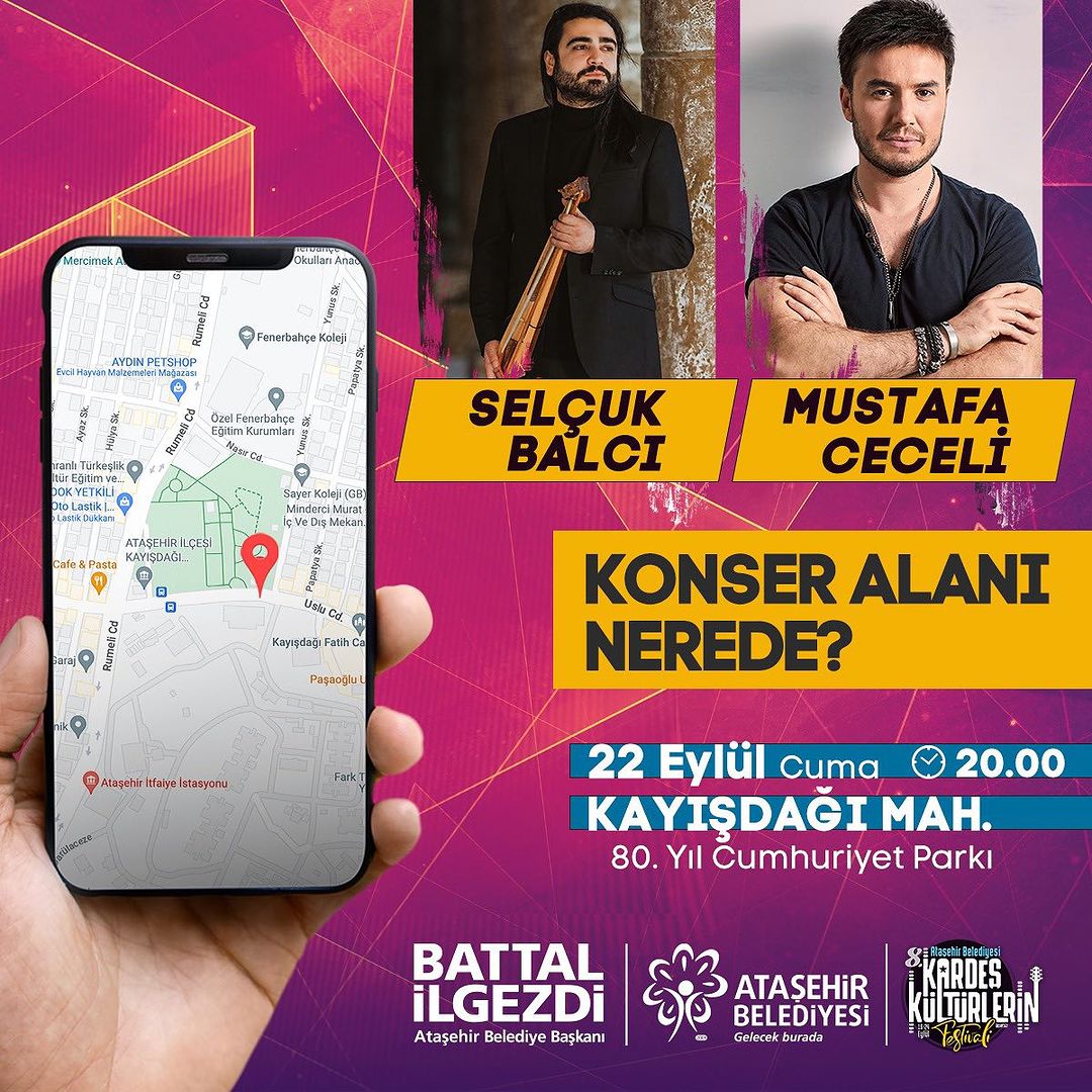 Ataşehir Belediyesi - Selçuk Balcı ve Mustafa Ceceli Konseri
