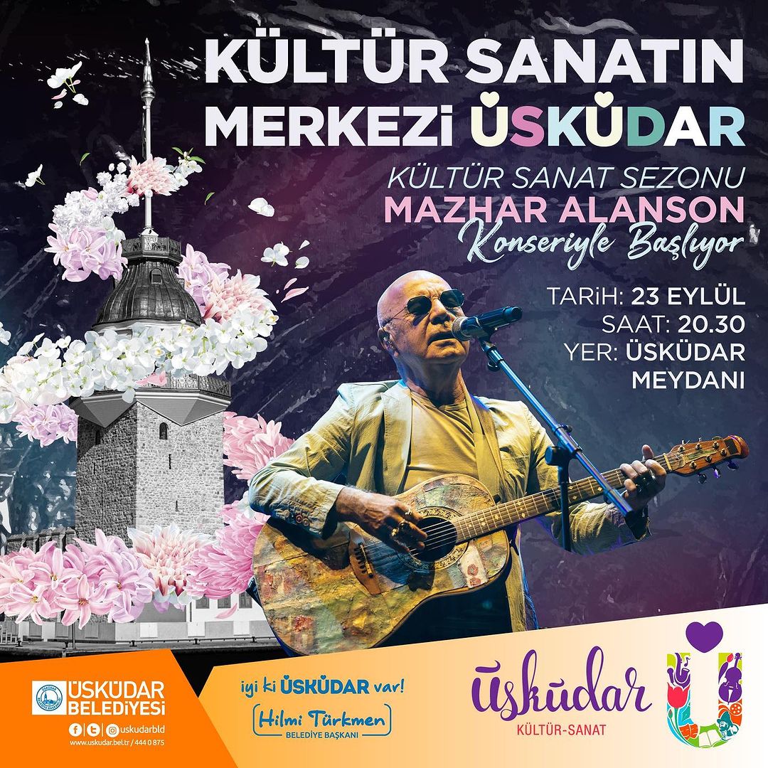 Üsküdar Belediyesi - Mazhar Alanson Konseri