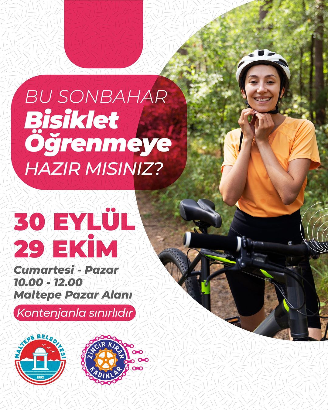 Maltepe Belediyesi - "Zinciri Kıran Kadınlar" Bisiklet Günü