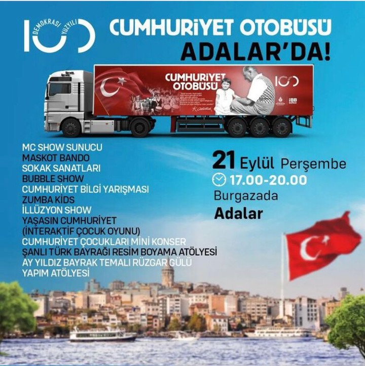 Adalar Belediyesi - Cumhuriyet Otobüsü