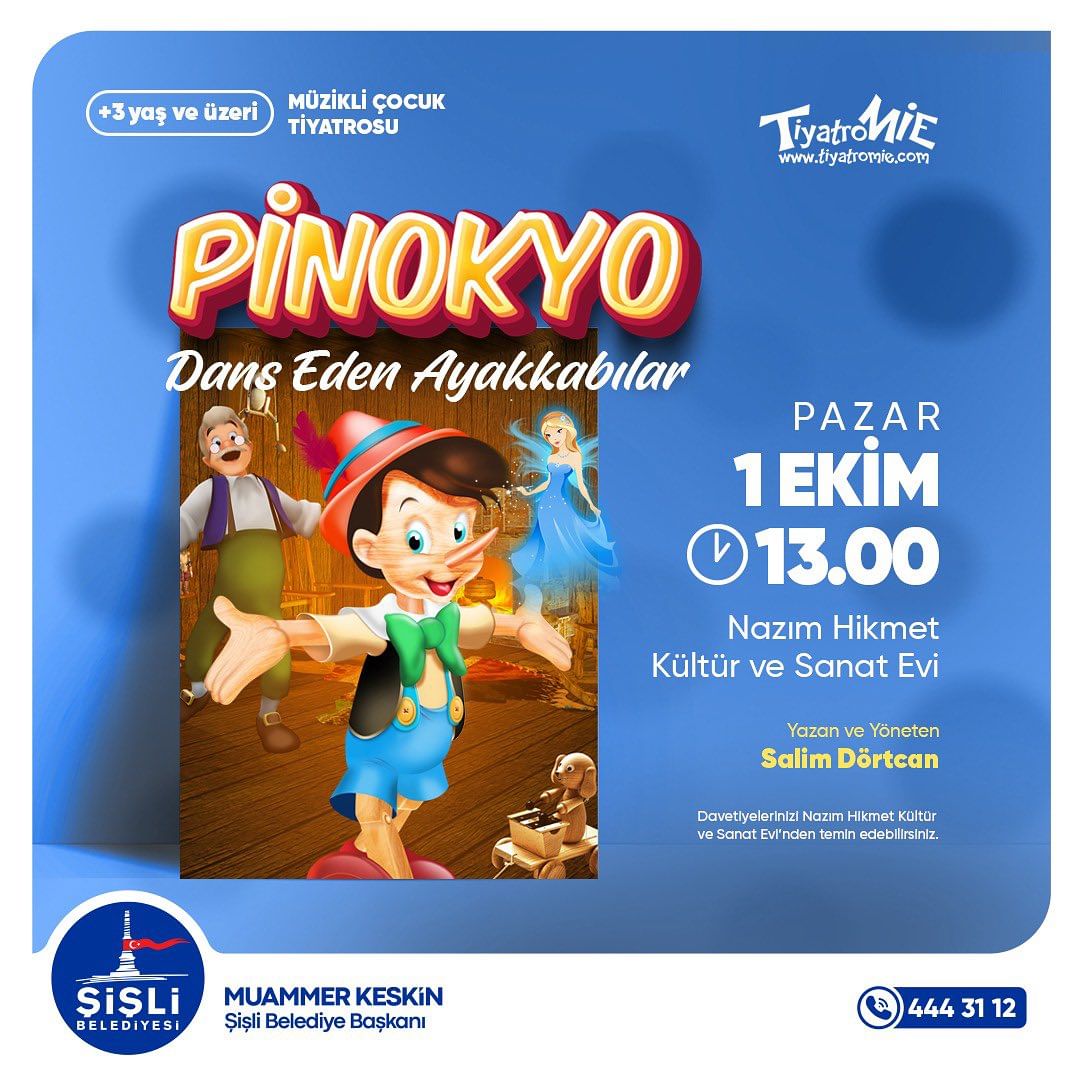 Şişli Belediyesi - Pinokyo: Dans Eden Ayakkabılar