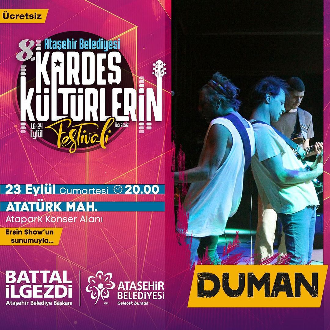 Ataşehir Belediyesi - Duman Konseri