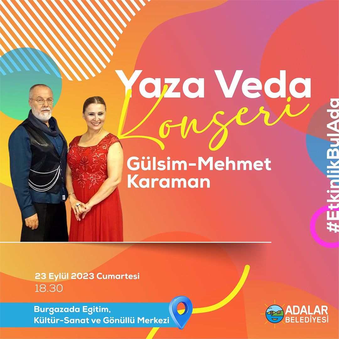 Adalar Belediyesi - Yaza Veda Konseri
