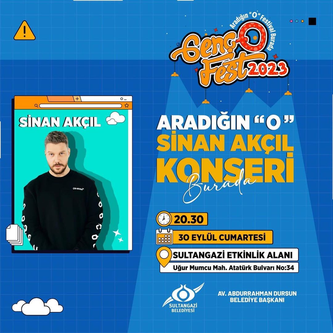 Sultanbeyli Belediyesi - Sinan Akçıl Konseri
