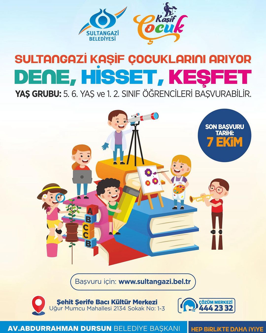 Sultangazi Belediyesi - Sultangazi Kaşif Çocuklarını Arıyor